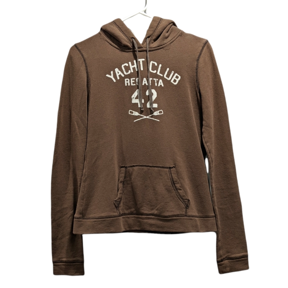 Abercrombie & Fitch Brown Pull Over Hoodie